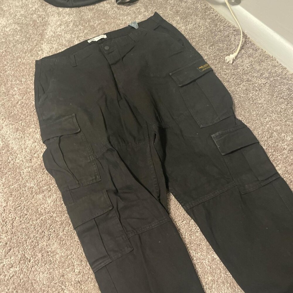Zara Men's Black Trousers